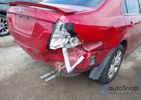 2012 Ford Fusion Se z USA, uszkodzony, nr VIN 3FAHP0HA6CR288922